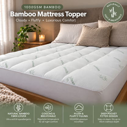 Bamboo Mattress Topper